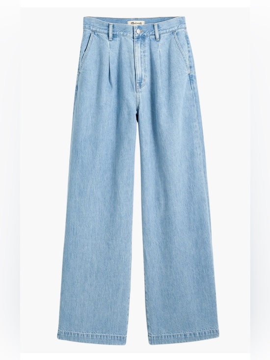 Madewell Denim - Madewell Light Blue The Harlow High Waist Wide Leg Jeans size 28 - 6